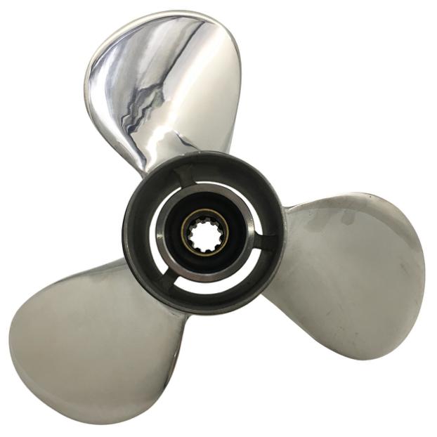TOHATSU&NISSAN STAINLESS STEEL OUTBOARD PROPELLER 25-30HP 9.9X13